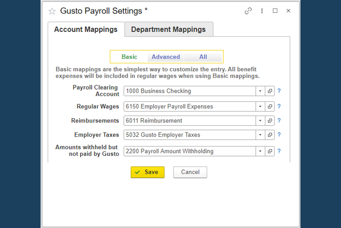 AccountingSuite integration