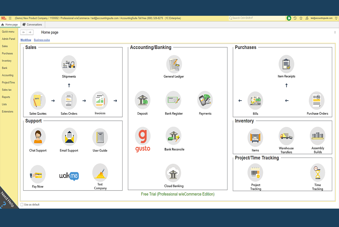 AccountingSuite integration