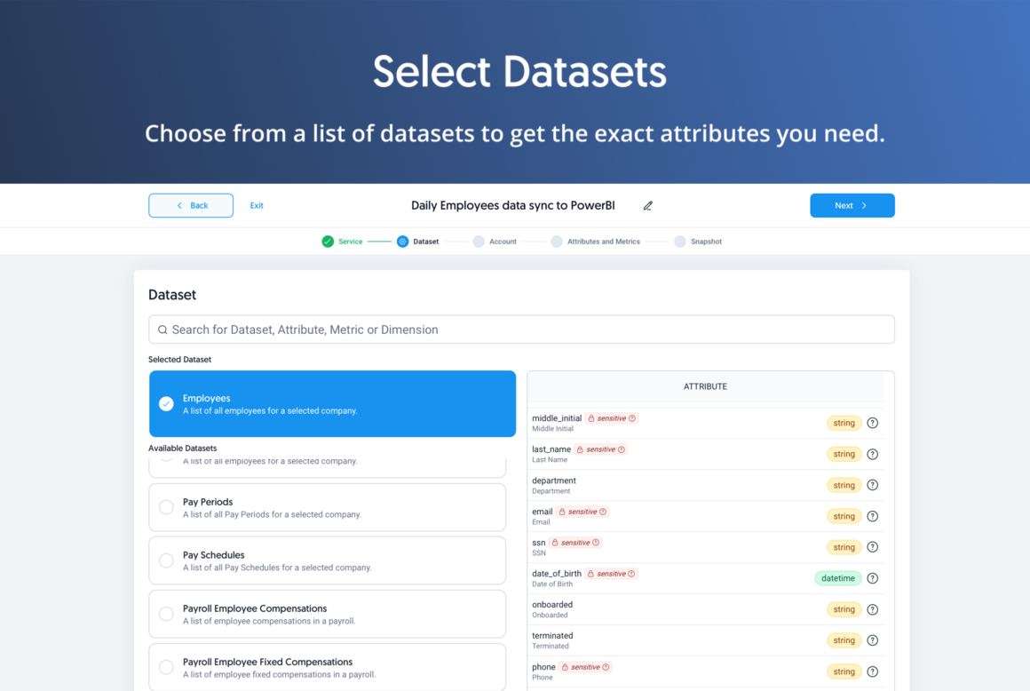 Dataddo data sources