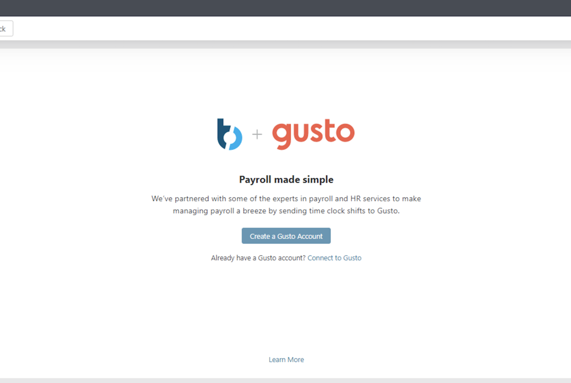Connect Gusto