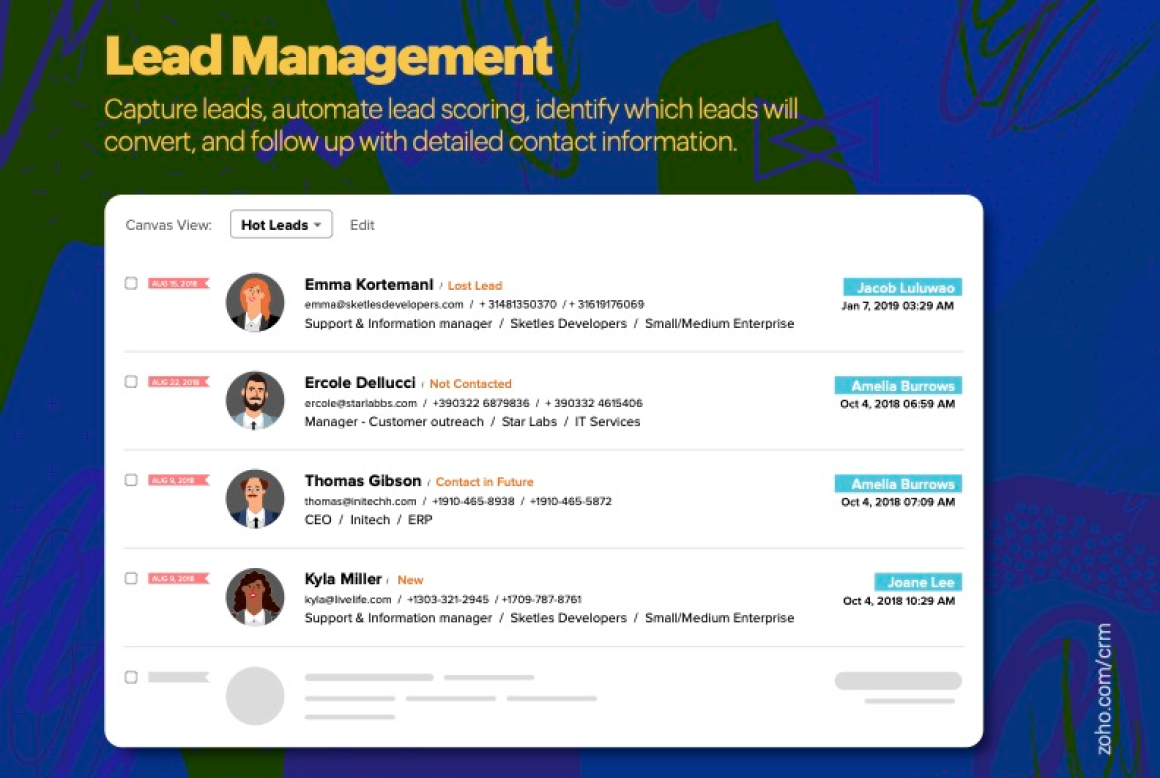 Zoho CRM