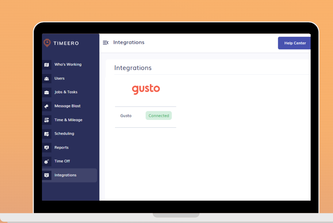 Gusto connected