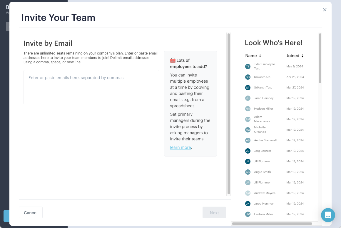 manually adding users