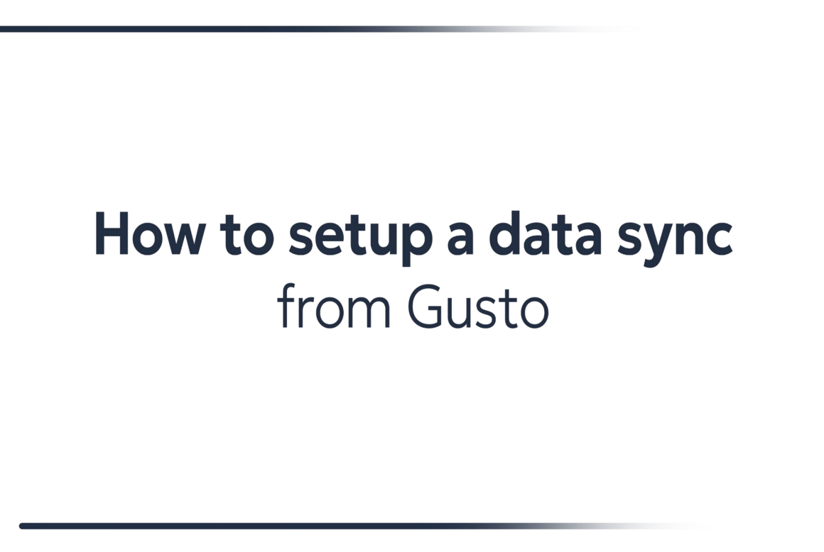 How to connect with Gusto