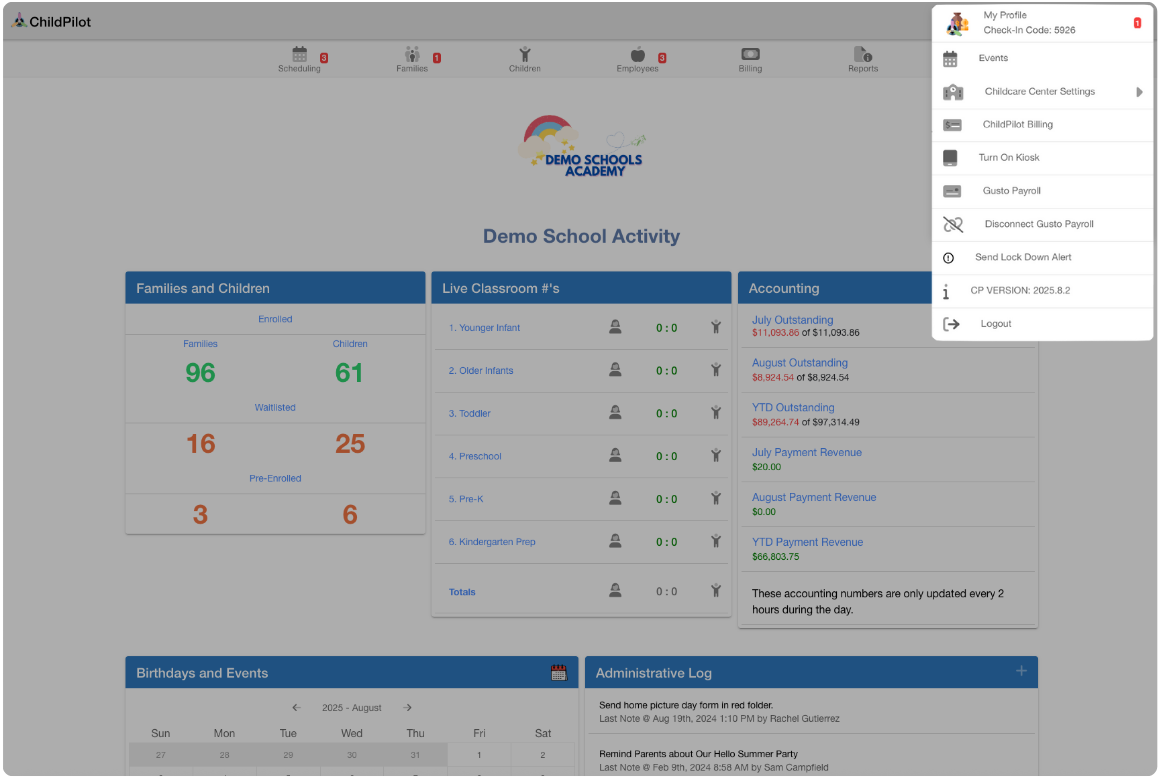 Dashboard