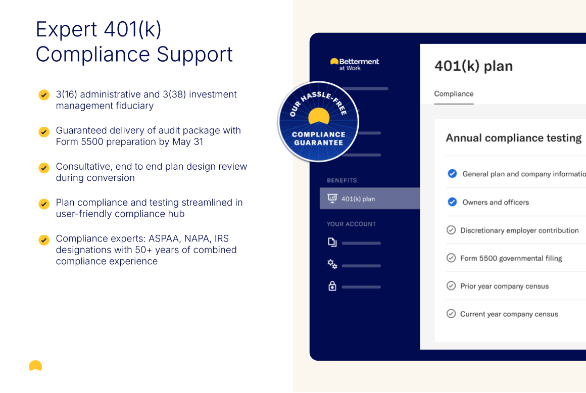 Expert compliance support